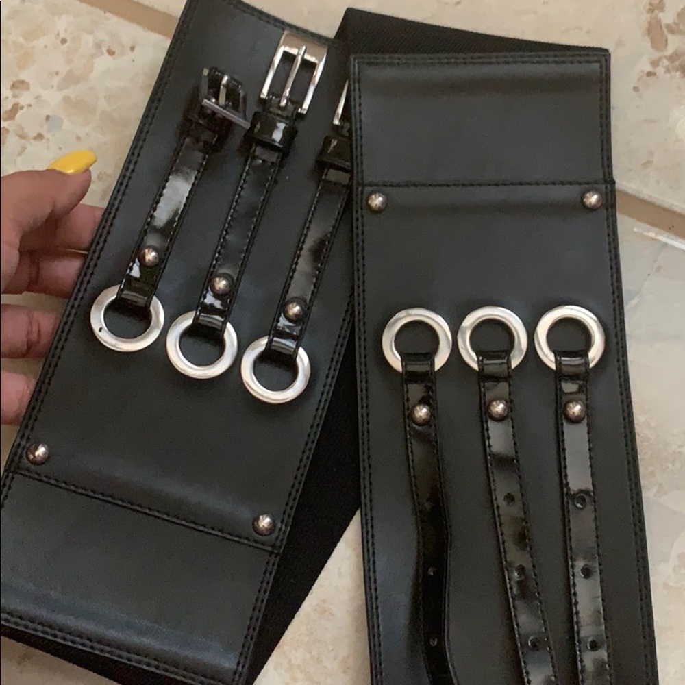 Armani Exchange waist belt